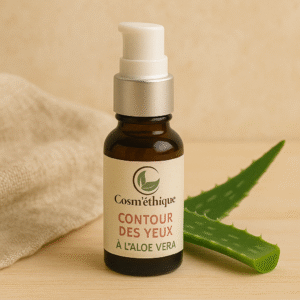 Contour des yeux à l’aloe vera Cosm’éthique – soin naturel hydratant pour regard reposé